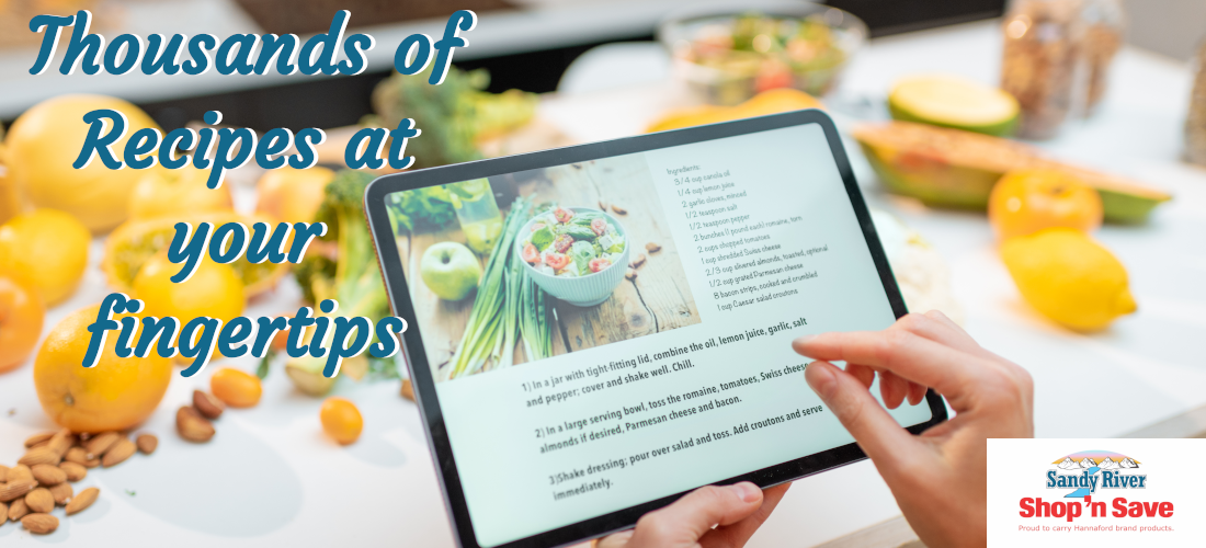 Thousands of recipes at your fingertips!